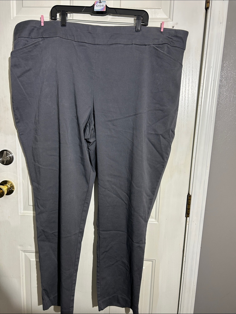 croft & barrow Dark Gray Pull-On Ponte Trousers